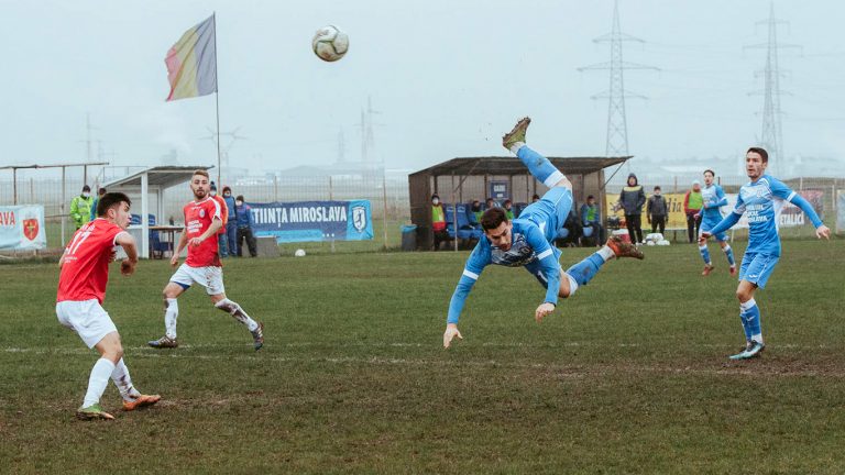 VIDEO | ”Lovitura scorpionului”: un gol din liga a 3-a din România face înconjurul lumii