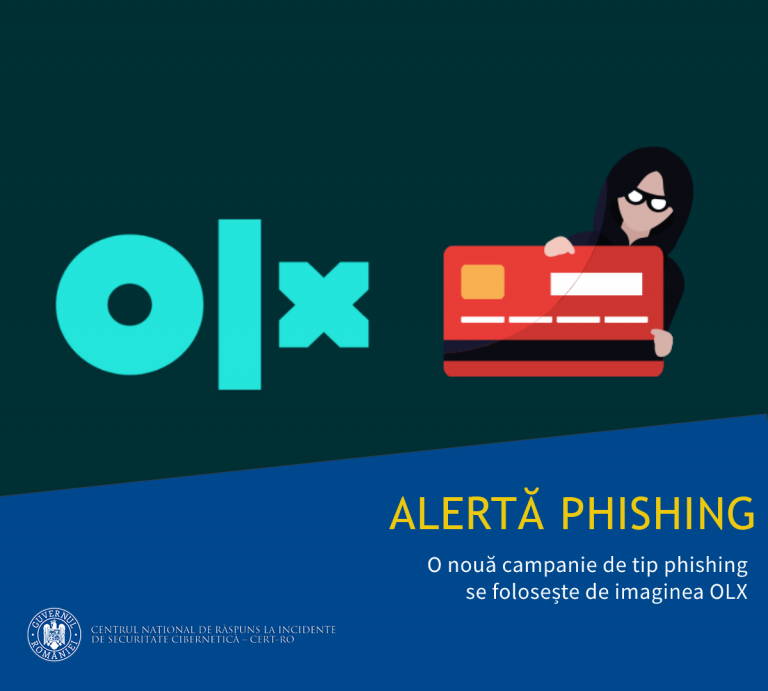 Alertă CERT-RO: Tentativă de fraudă pe OLX