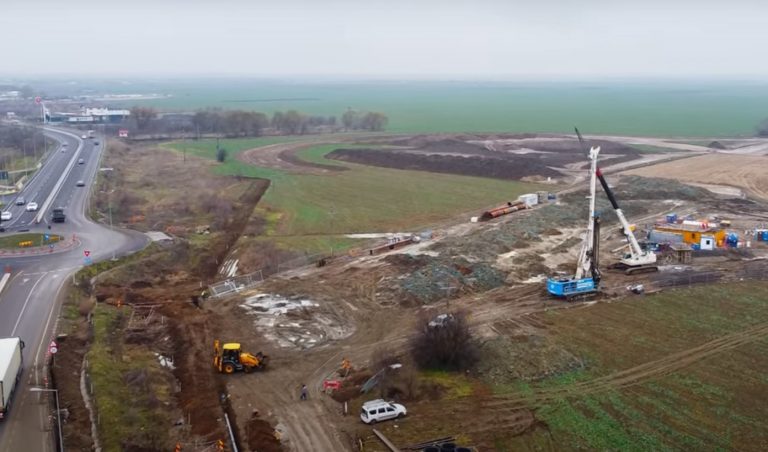 VIDEO | Stadiul lucrărilor la cei 32 de kilometri ai Autostrăzii București care ar trebui să se deschidă în 2023