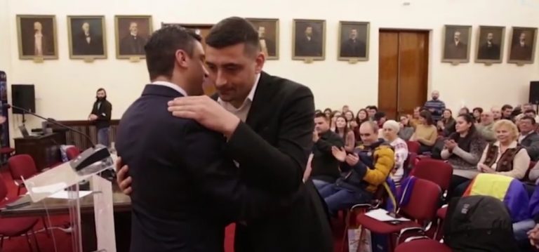 VIDEO – În 2019, primarul din Iaşi făcea campanie pentru unul dintre co-preşedinţii AUR: “Sunt angajat sufleteşte pentru el”