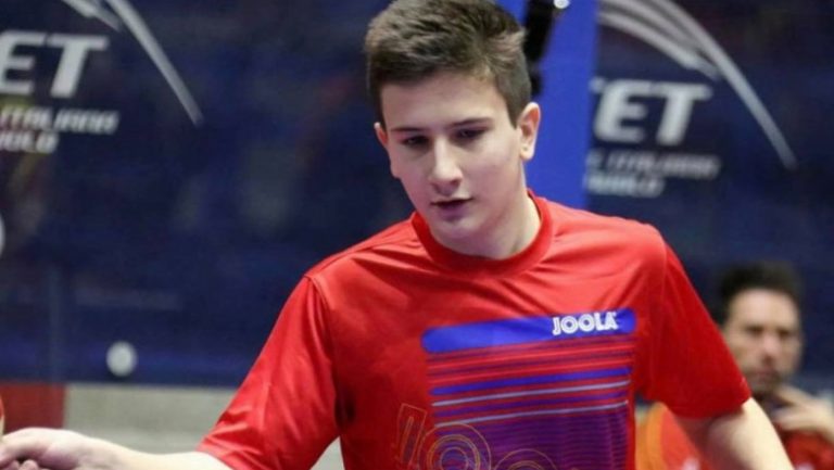 VIDEO Marius Rădoi, fiul adjunctului IPJ Olt,  mort într-un accident. Avea 20 de ani și era multiplu campion de tenis de masă