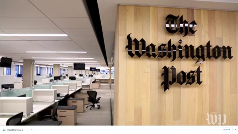 The Washington Post anunţă o extindere a redacţiei sale la un nivel istoric