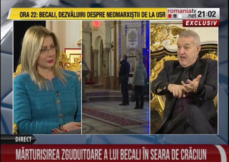 România TV a scăpat basma curată după show-ul conspiraționist al lui Gigi Becali. Ce s-a discutat la CNA