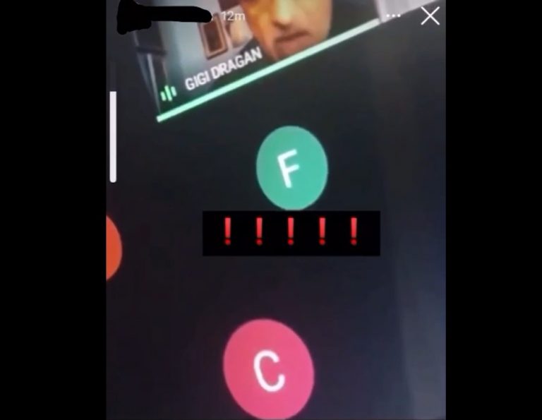 VIDEO | Un profesor de la un liceu din Alexandria, filmat în timp ce țipă la o elevă şi o jignește: „Păi atunci, ce dracului trăncăni, idioato?”
