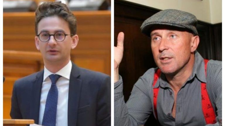 Actorul Mugur Mihăescu, în direct, către deputatul Bulai: Du-te, bă, dispari! Ce bagabonțeală! Vai steaua voastră de comuniști!