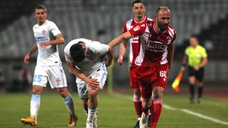 VIDEO | Dinamo a învins FCSB (1-0) şi s-a calificat în sferturile Cupei României