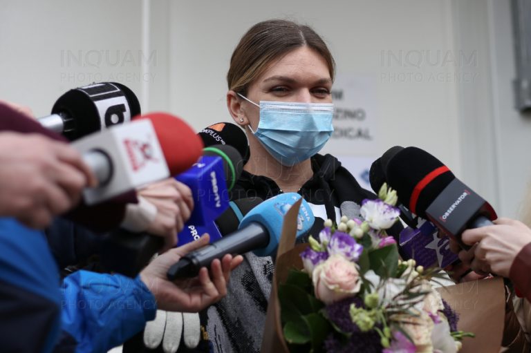 VIDEO. Romania’s Simona Halep gets Covid vaccine