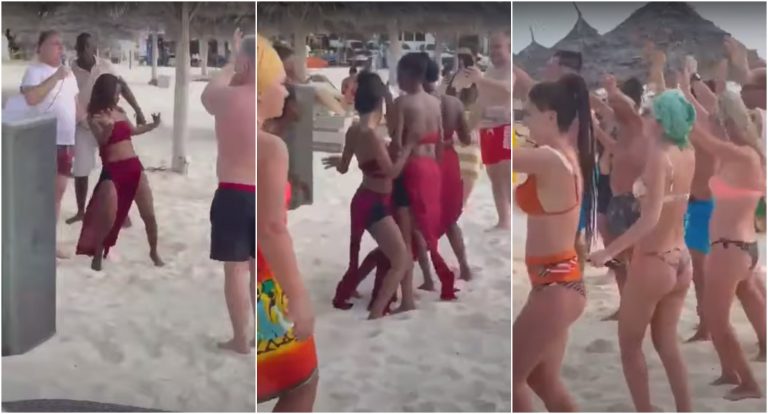 VIDEO | Vali Vijelie încinge nisipul din Zanzibar. Petrecere pe plajă ca și când pandemia nici n-ar exista