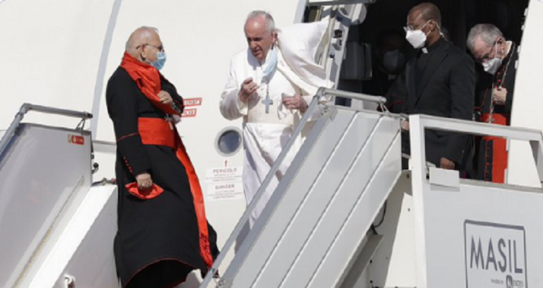 Prima vizită a unui Suveran Pontif în Irak şi prima călătorie a Papei Francisc de la debutul Covid