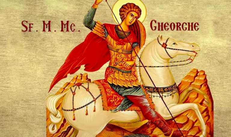 Sfântul Mare Mucenic Gheorghe, purtătorul de biruinţă, sărbătorit pe 23 aprilie