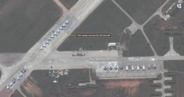 IMAGINI SATELIT | Granițele Ucrainei, „asediate” de forțele militare ruse