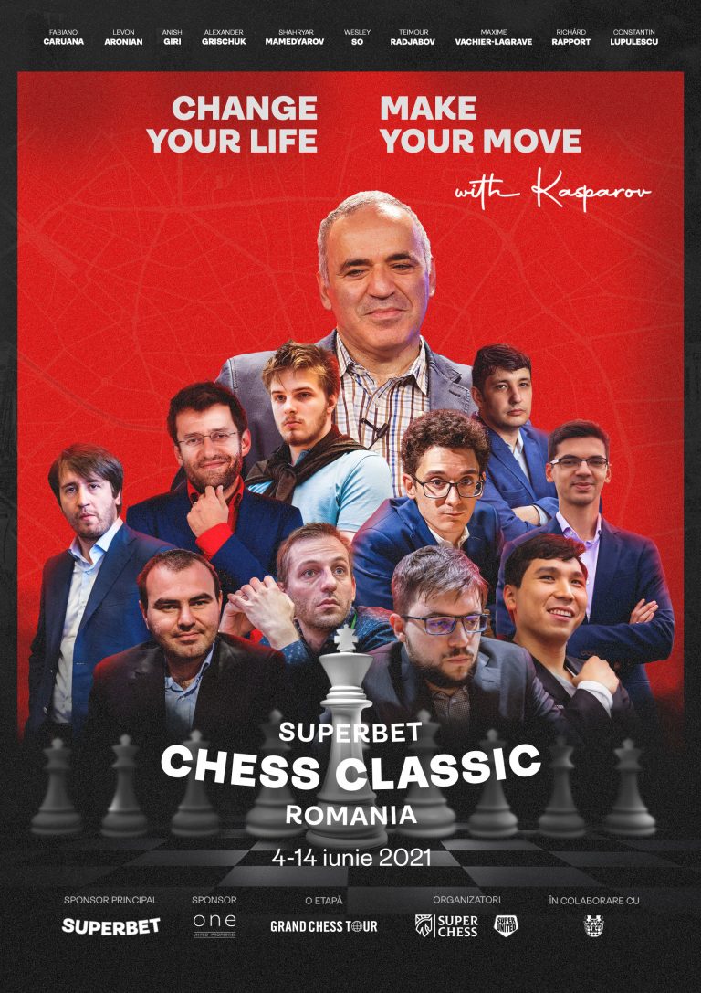 World chess master Garry Kasparov returns to Romania