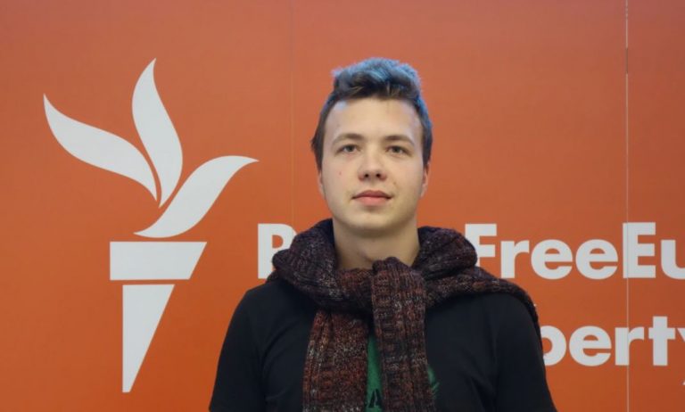 Belarus dissident Roman Protasevich wins democracy award in Romania