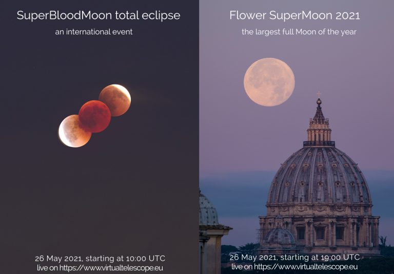 Eclipsă totală, lună plină şi superlună. Fenomenul rar va avea loc miercuri