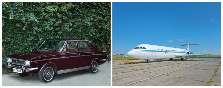 Cu cât s-au vândut avionul lui Ceaușescu și limuzina primită de la ultimul şah al Iranului