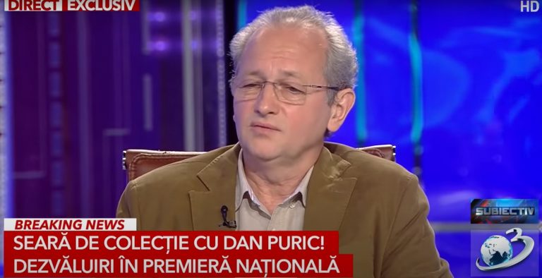 VIDEO | Dan Puric, avalanșă conspiraționistă la Antena 3: „S-a dat ordin să se stingă pandemia”