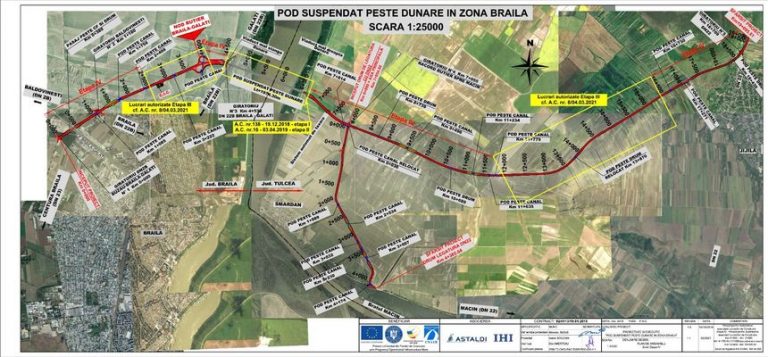 Drulă: Avem promisiunea constructorului că podul de la Brăila nu va rămâne „muzeu”