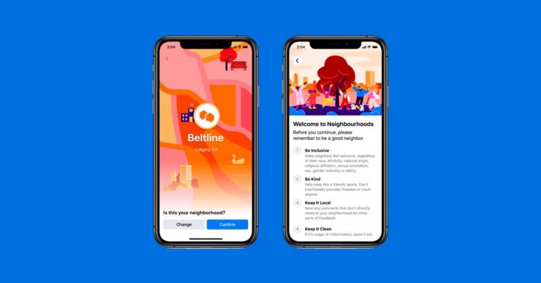 Facebook lansează Neighborhoods, un instrument social dedicat comunicării între vecini