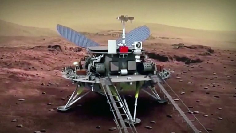 China a trimis un rover pe suprafaţa planetei Marte
