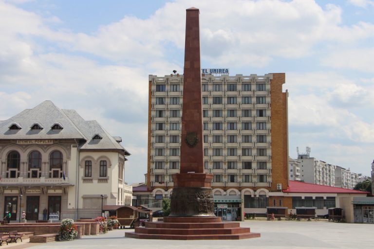In Romania, people are moving to cities. One city is losing its population