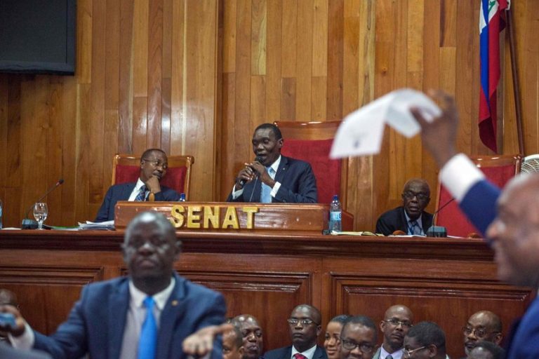 Haiti | Senatul cu doar 10 membri cu mandat valabil a ales un președinte interimar