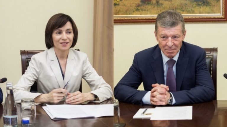 Artizanul „Planului Kozak”, primit la Chișinău de Maia Sandu. Oficialul de la Kremlin spune că Rusia e interesată de distrugerea muniţiilor din Transnistria