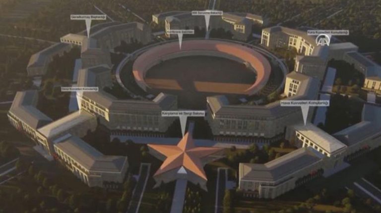 Erdogan, un nou proiect uriaș: Turcia își va construi propriul Pentagon, mai mare decât cel american