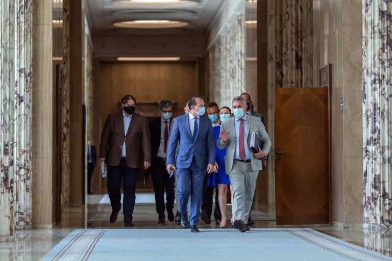 Romania elects two new parliament speakers as new ‘grand coalition’ takes shape