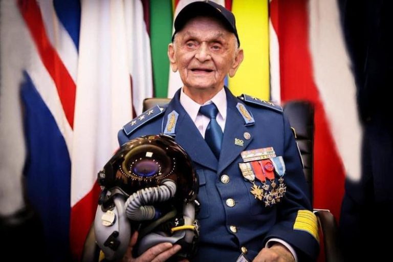 Romania’s last World War II fighter pilot dies aged 102