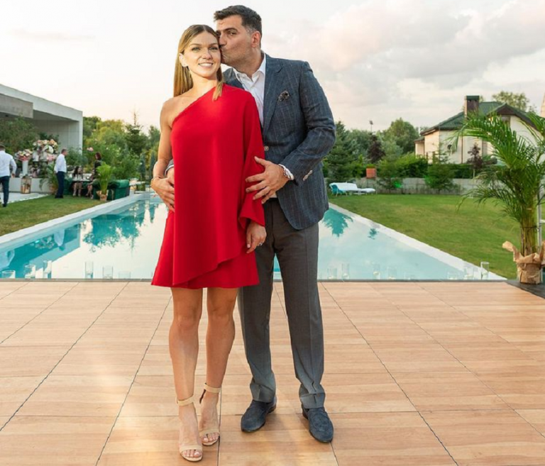 Romania’s Simona Halep marries long-time boyfriend in small civil ceremony in hometown on Black Sea
