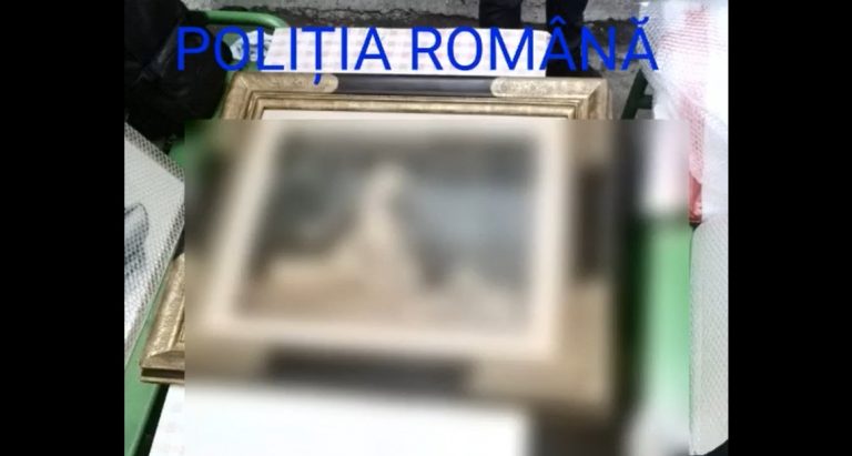 VIDEO  | Romanian police recover 46 paintings stolen in Belgium