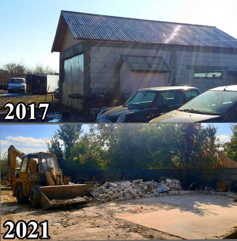 Începe demolarea construcțiilor ilegale din Sectorul1