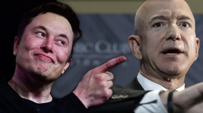 Elon-Musk Jeff-Bezos