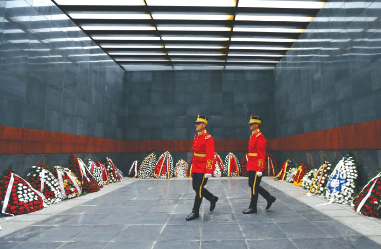 ‘We remember the millions of victims of the Holocaust, killed by the Nazis and their collaborators’ says Romania PM Nicolae Ciuca on eve of Yom HaShoah