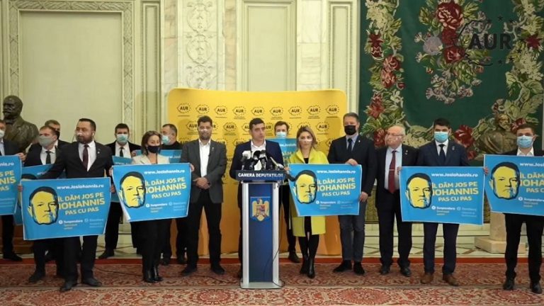 AUR declanşează procedura de suspendare a preşedintelui Klaus Iohannis. „Acest demers nu este un moft”