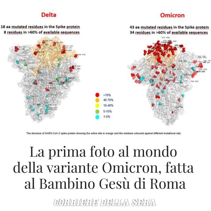 Cât de contagioasă e varianta Omicron comparativ cu Delta? Prima fotografie oferă răspunsul