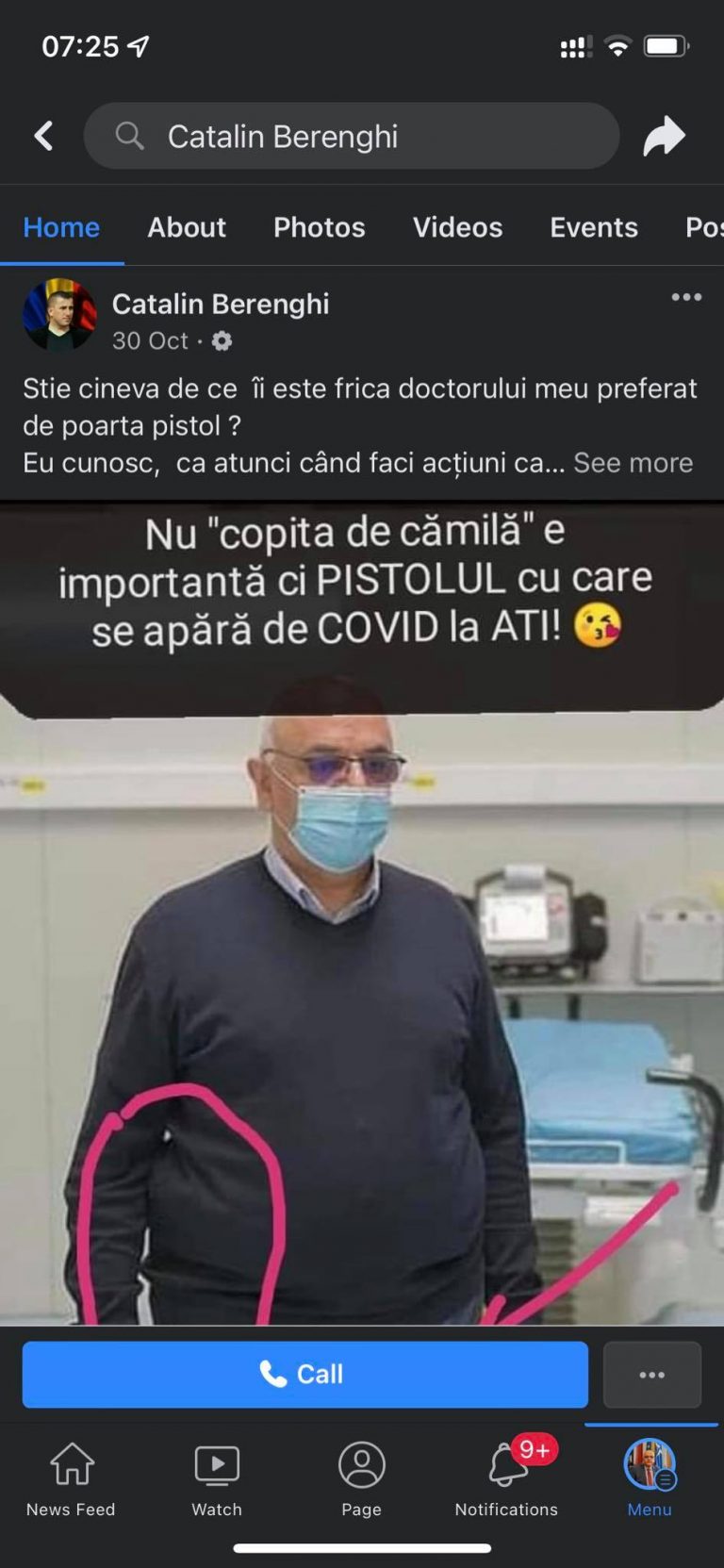 Romania’s emergency chief fires back. Dismisses ‘fake news’ that he carries pistol in his pocket