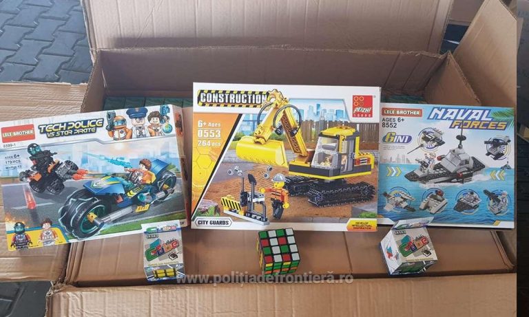 Fake Lego. Romania is stopping point for the illegal toy trade from China to west Europe