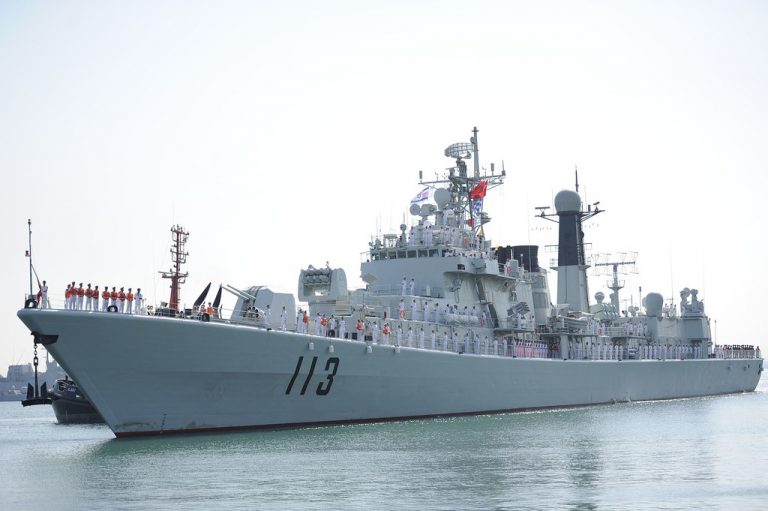 Șeful marinei germane spune că puterea navală a Chinei este „explozivă”.