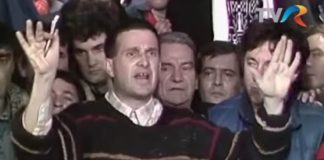 Mircea Dinescu, revolutie, video capture
