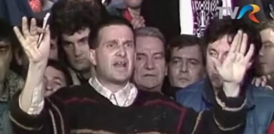 Mircea Dinescu, revolutie, video capture