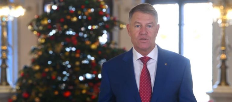 VIDEO | Mesajul de Crăciun al președintelui