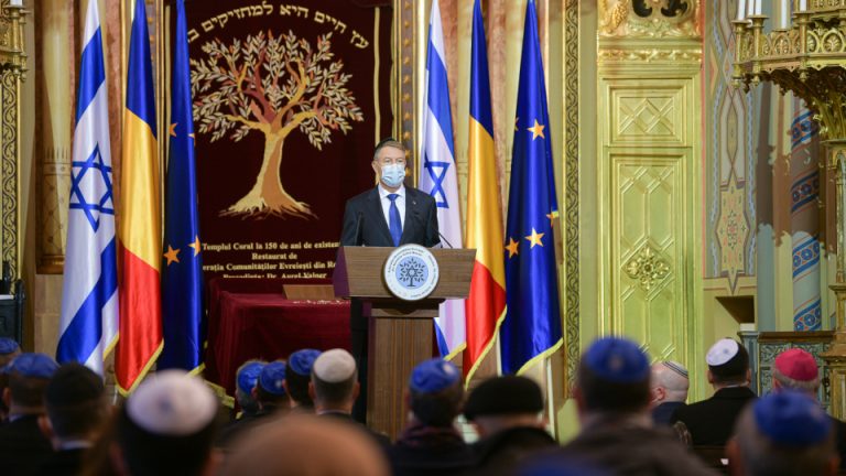 VIDEO | Comemorarea Holocaustului. Mesajul lui Iohannis