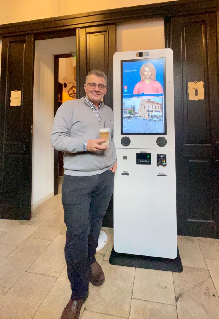 Hello, I’m Lara. How can I help you? Romanian hotel features country’s first digital receptionist