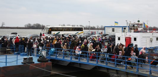 Refugiati din Ucraina la Isaccea, februraie 27, de Vlad Iavita