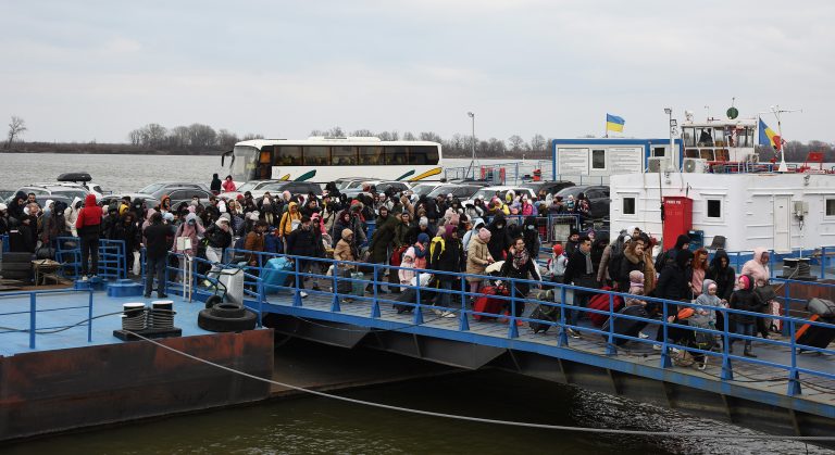 Ukrainians fleeing war find welcome in neighboring Romania