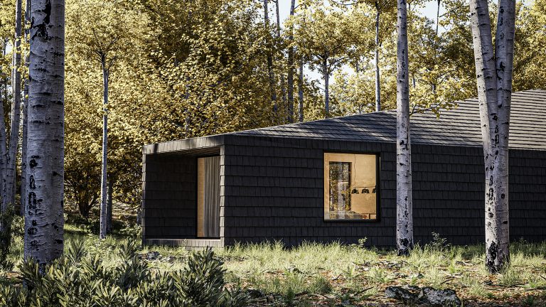 Global architect website features Romanian mountain house