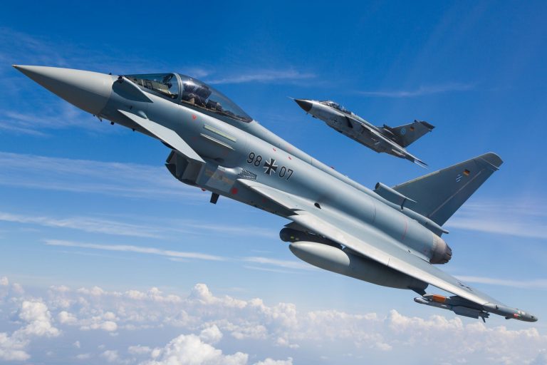 Avioane Eurofighter Typhoon din Germania au aterizat la Mihail Kogălniceanu