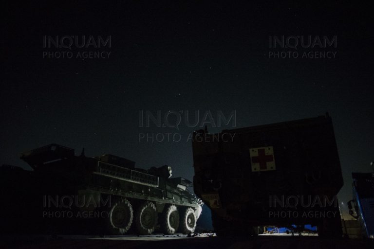 First U.S. military convoys enter Romania amid Ukraine tensions