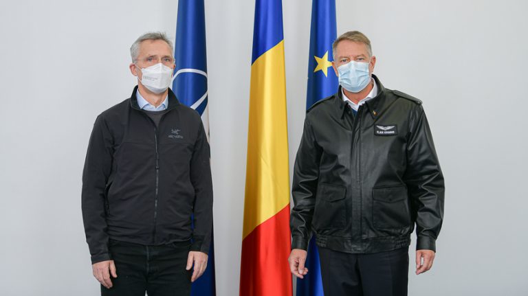 Romanian leader reassures nation ahead of call with US president about Russia buildup
